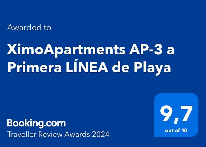 Ap-3 Ximoapartments A Primera Linea Playa & Chimenea
