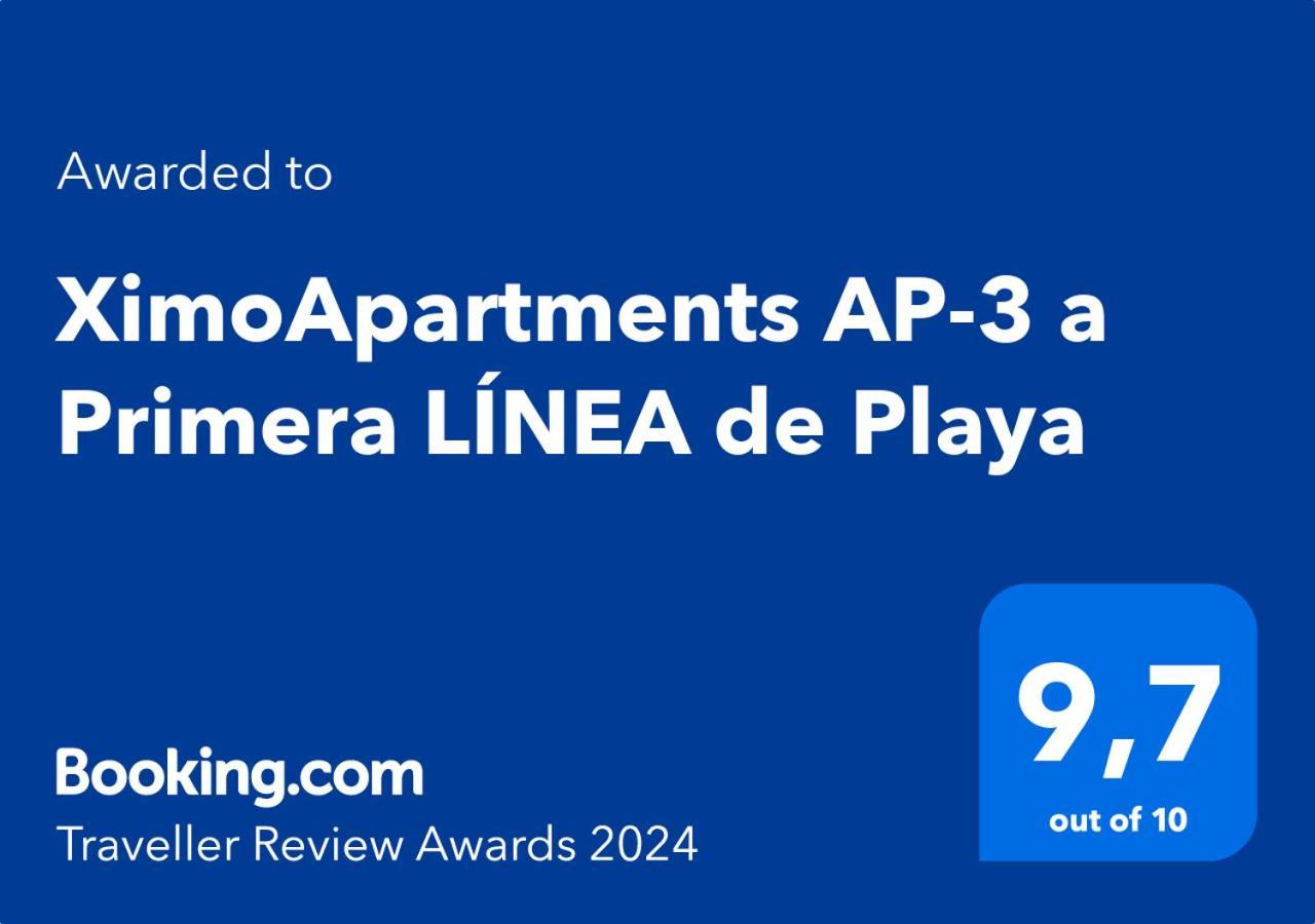 Ap-3 Ximoapartments A Primera Linea Playa & Chimenea Apartment Oliva